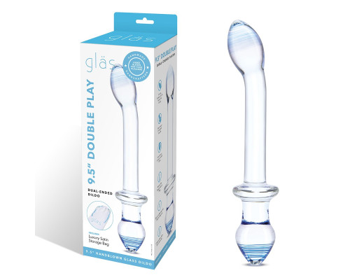 Двусторонний анально-вагинальный фаллоимитатор Double Play - 23 см.