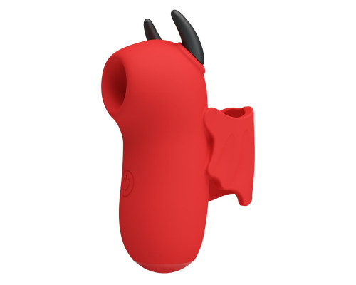 Красный стимулятор клитора Magic Devil