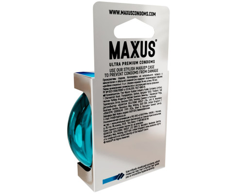 Презервативы Maxus G spot с двойной спиралью - 3 шт.