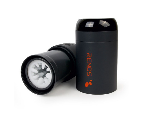 Черный вибромастурбатор Back To The Future