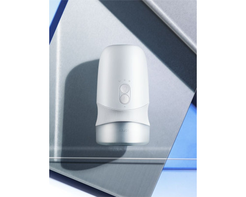 Белый автоматический мастурбатор Extra Sauce