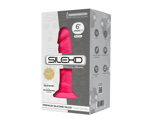 Розовый фаллоимитатор Model 1 - 14,8 см.