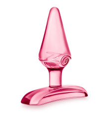 Розовая анальная пробка Jolly Plug - 7 см.