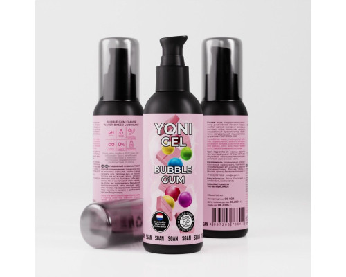 Лубрикант для орального секса SGAN со вкусом бабл-гам - 100 мл.