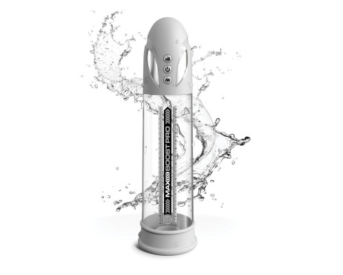 Белая вакуумная автоматическая помпа Max Boost Pro Flow