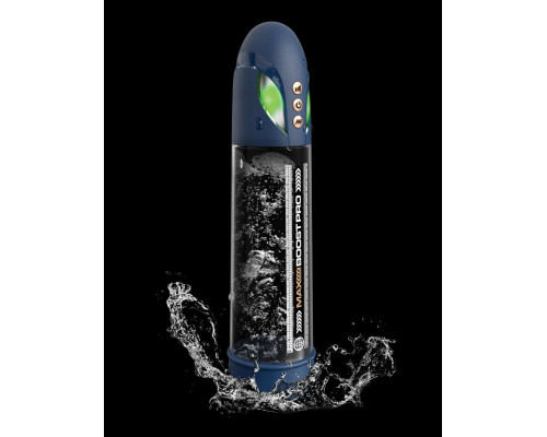 Синяя вакуумная автоматическая помпа Max Boost Pro Flow