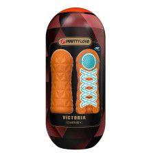 Оранжевый мастурбатор Victoria