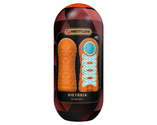 Оранжевый мастурбатор Victoria
