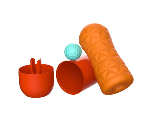 Оранжевый мастурбатор Victoria