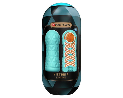 Аквамариновый мастурбатор Victoria