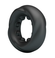 Черное эрекционное кольцо Daquez