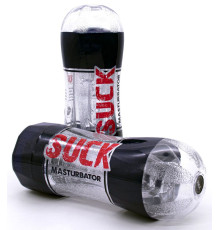 Прозрачный мастурбатор-вагина Suck