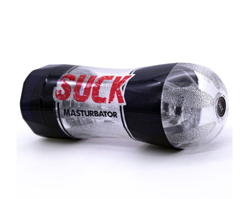 Прозрачный мастурбатор-вагина Suck