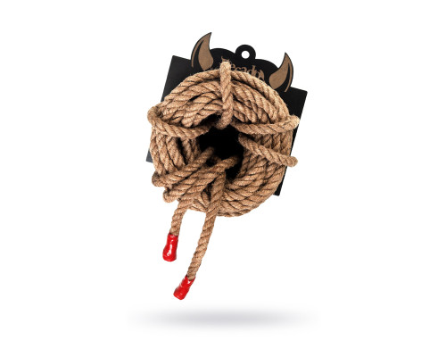 Джутовая веревка для шибари - 10 м.