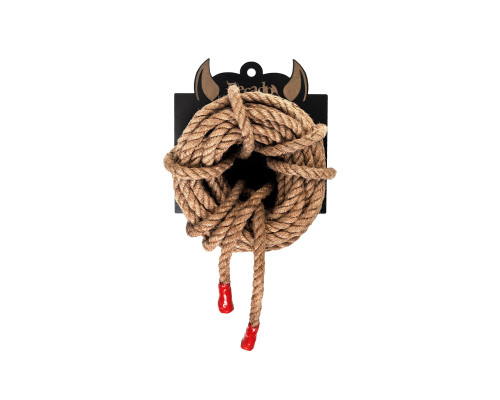 Джутовая веревка для шибари - 10 м.