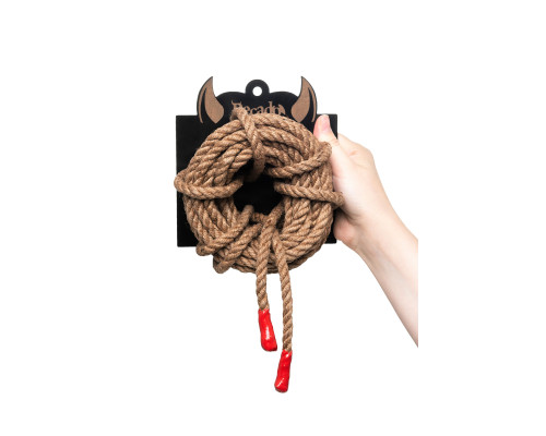 Джутовая веревка для шибари - 10 м.