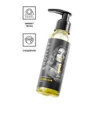 Разогревающее массажное масло Erotist Caramel Club с ароматом ананаса - 100 мл.