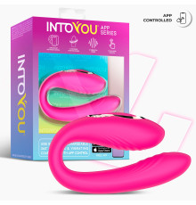 Розовый интерактивный вибростимулятор для пар Couty