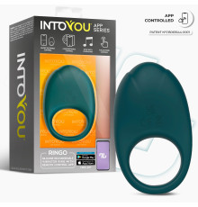 Зеленое интерактивное виброкольцо Ringo