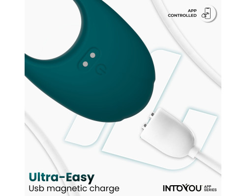 Зеленое интерактивное виброкольцо Ringo