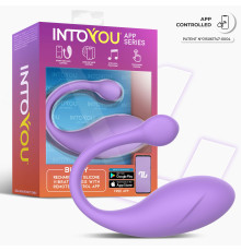 Сиреневое интерактивное виброяйцо Bulby