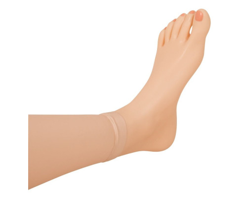 Надувная секс-кукла с анатомическим лицом и конечностями Juicy Jill