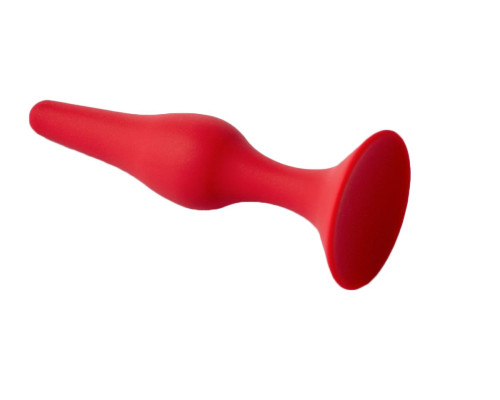 Бордовая анальная пробка Gravity M - 11 см.